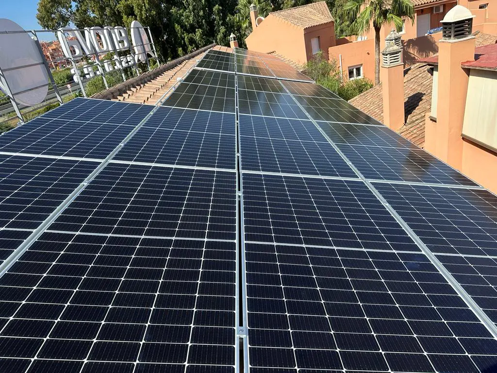 Instalación de placas solares